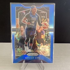 Panini 2020 Prizm WNBA Odyssey Sims BLUE PRIZM #51 Lynx Serial Numbered /149