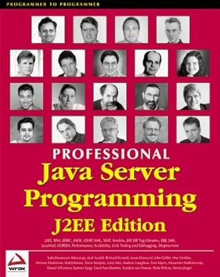 Professional Java Server Programming J2EE Edition, Allamaraju, Subrahmanyam & Av