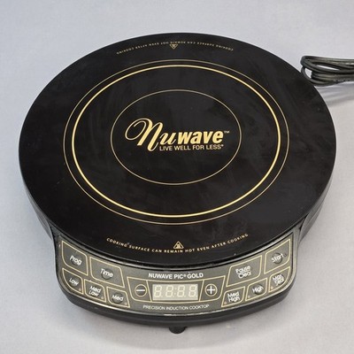 NuWave PIC GOLD Precision Induction Cooktop 30201 Portable 12 Inch Burner