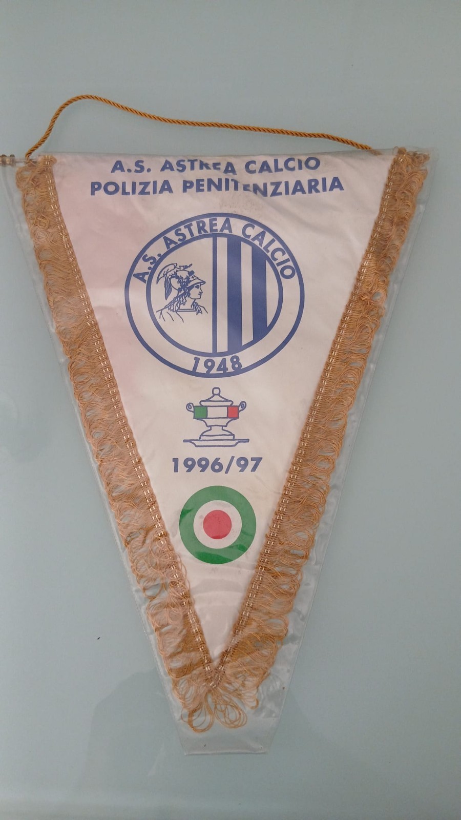 GAGLIARDETTO A.S. ASTREA CALCIO POLIZIA PENITENZIARIA 1948