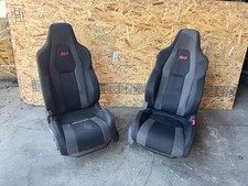Honda Civic Si Coupe 17-20 Front Left Right Manual Seat Complete Set Oem 83k