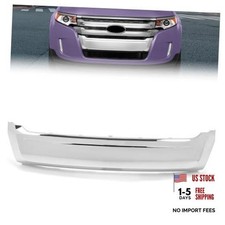 Front Lower Grille Trim Compatible With 2011-2014 Ford Edge Replacement Silver Front Lower Grille Trim Compatible With 2011-2014 Ford Edge Replacement Silver