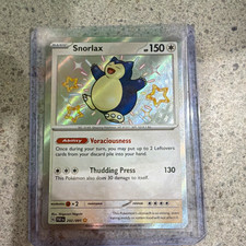 Pokemon TCG Snorlax 202/091 Paldean Fates Shiny Rare Holo English on eBay
