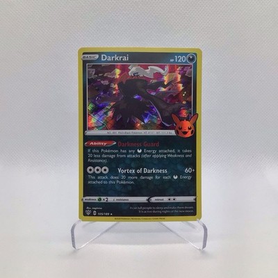 Darkrai 105/189 Holo Rare Darkness Ablaze Pokemon Holo Near Mint