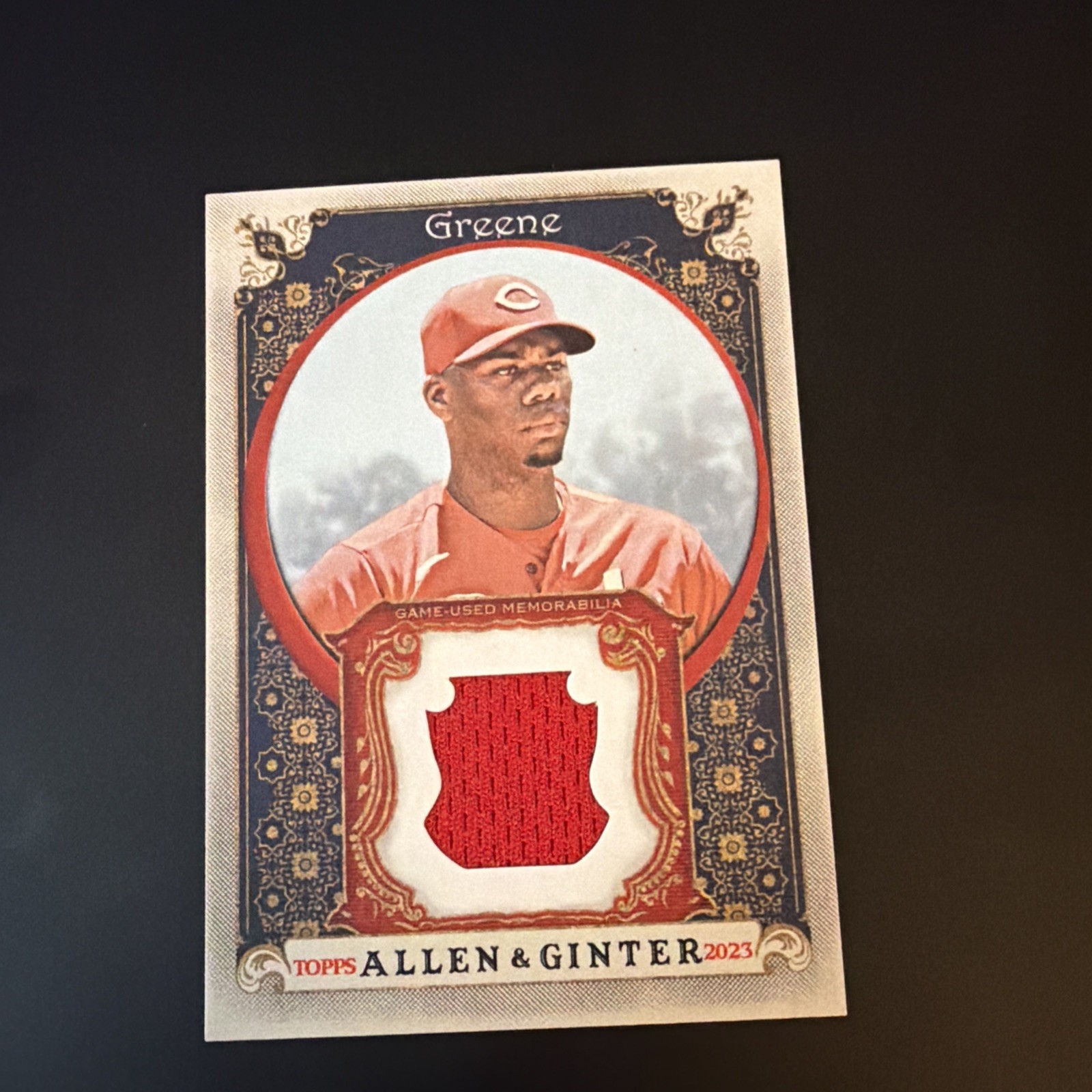 Hunter Greene 2023 Topps Allen & Ginter Full Size Relic #AGRB-HG