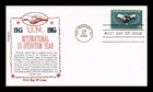 DR JIM STAMPS US COVER INTERNATIONAL COOPERATION YEAR FDC KHOL KRAFT CACHET