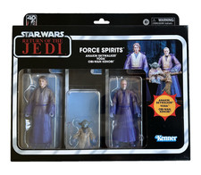 KENNER Star Wars Black Series Return Of The Jedi 40th Anni. Force Spirits 3 Pack