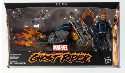 Marvel Legends Ghost Rider Flame Motorcycle 6'' Action Figure E1373 New Sealed