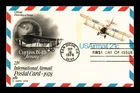 DR JIM STAMPS US FIRST DAY CARD CURTISS JN-4D JENNY AIR MAIL ARTCRAFT CACHET