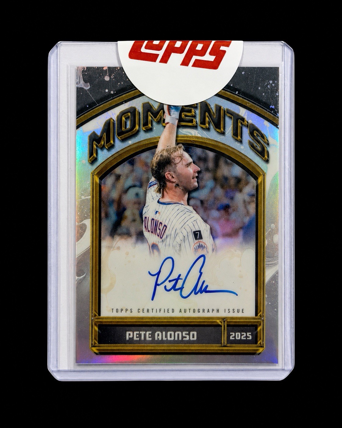 2026 Topps Finest - Finest Moments Autographs Pete Alonso #FMA-PA (AU)