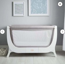 Shnuggle Air Crib And Cot bundle with Mattress Used - Collection Only