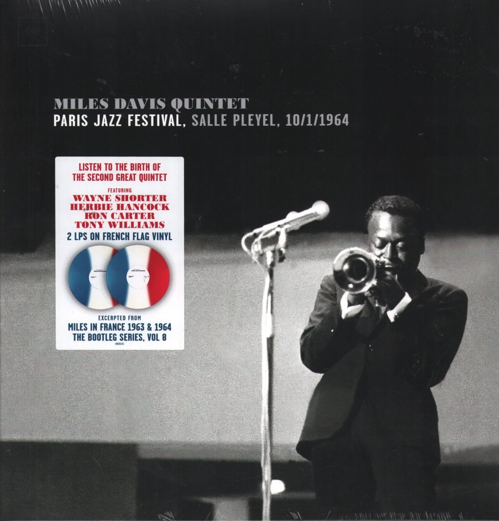 Miles Davis Paris Jazz Festival 1964 double LP vinyl Europe 2024 2LP set on