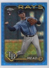 2024 Topps Chrome Logofractor Edition Blue Refractor /150 Curtis Mead #209 19fe