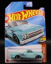 2025 Hot Wheels HW Hot Trucks 2/10 '67 Chevy C10 21/250 Turquoise/Aqua/Teal