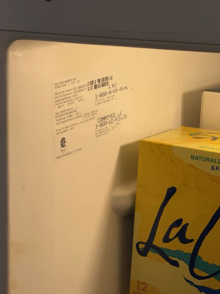 Kenmore Refrigerator – Model 253.68802015 - Image 4 of 4