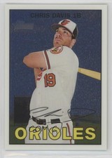 2016 Topps Heritage Chrome 755/999 Chris Davis #THC-60 y0q