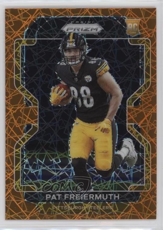 2021 Panini Prizm Rookie Lazer Prizm Pat Freiermuth #362 Rookie RC w5b