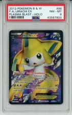 2013 POKEMON BW PLASMA BLAST JIRACHI EX #98 FULL ART HOLO PSA 8 NM #43587800 on eBay