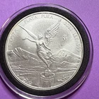 1 oz 2022 Mexican Silver Libertad Silver Coin .999 Fine Silver in Capsule 1 Onza