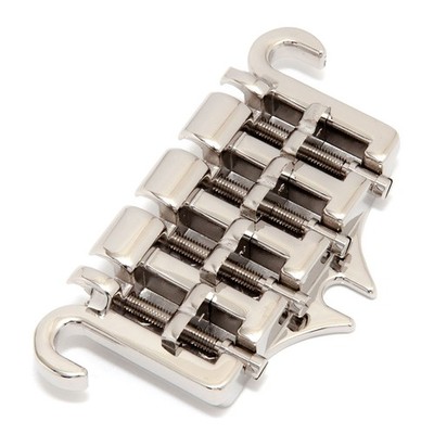 Hosco 3 Punkt Bass Brücke Gibson Style (Nickel)