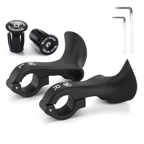 Terminali Barra Fluorescenza Comodi Design Ergonomico Manubrio Bici WVJQ - Foto 6 di 7