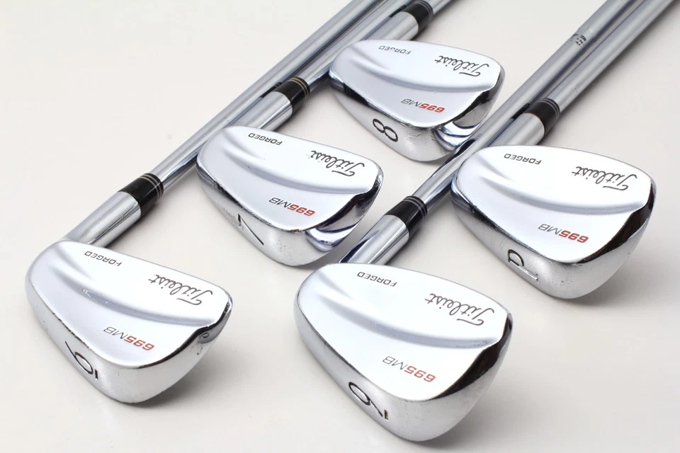 Juego de hierros Titleist FORGED 695 MB de 5 piezas 6-7-8-9-PW Stiff Flex DG S200 eje hierros diestro Foto 2 de 4