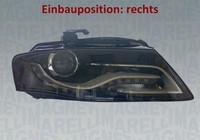 Magneti Marelli 721307022799 Hauptscheinwerfer Rechts Scheinwerfer FüR Audi