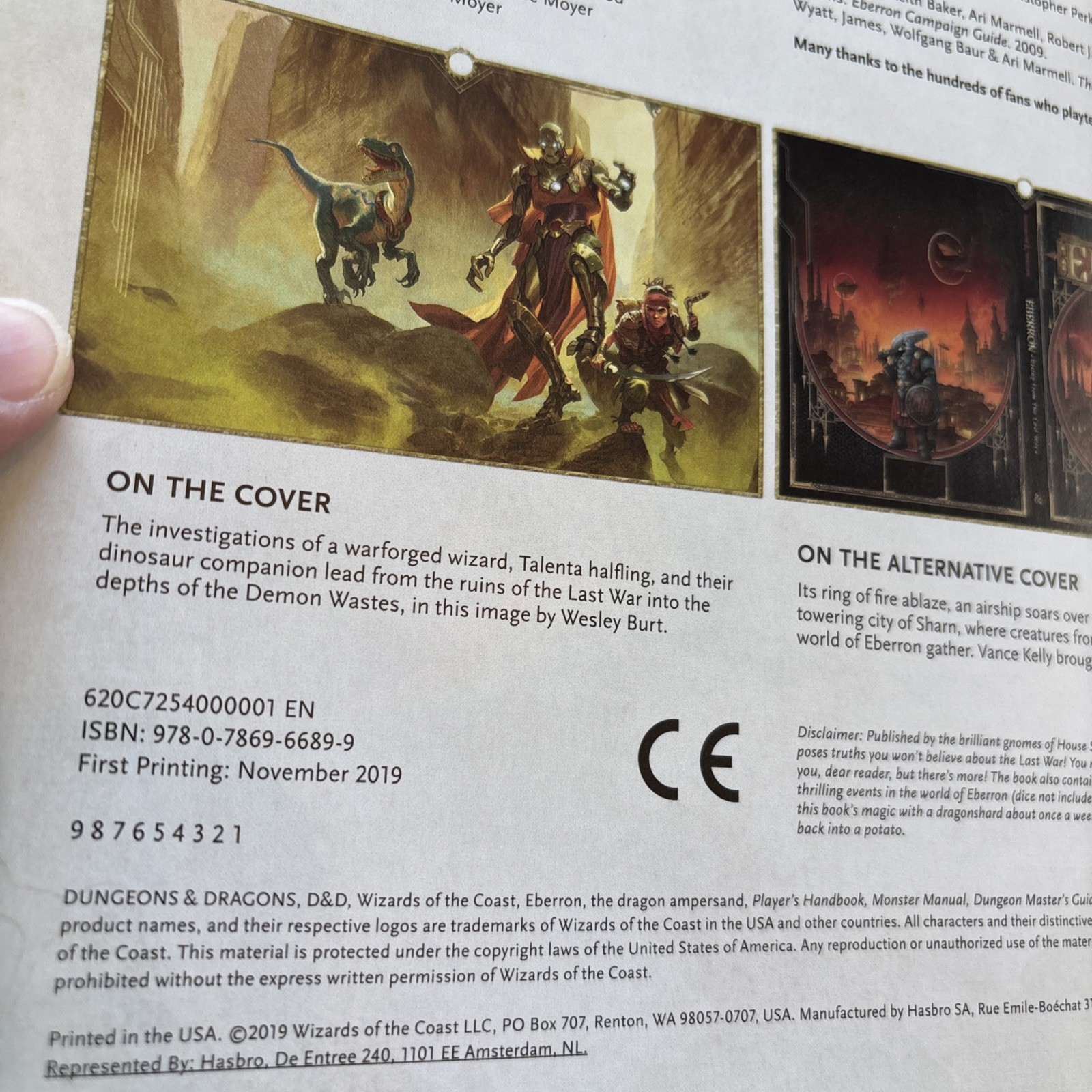 Dungeons&Dragons Lot Of 3 Books Eberron Dungeon Master Guide Hoard Dragon Queen