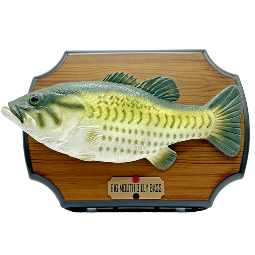 Big Mouth Billy Bass - Poisson Chanteur Original 1998 - Mouvement + Son - Neuf En Boîte