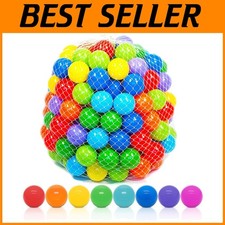 Colorful Mini Ball Pit Balls 500 Ct - Non Toxic, Crush Proof