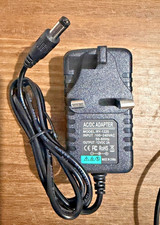 🔌 AC/DC Power Supply Adaptor – 12VDC 2A – Model RY1220 –UK Plug – 5.5mm x 2.5mm