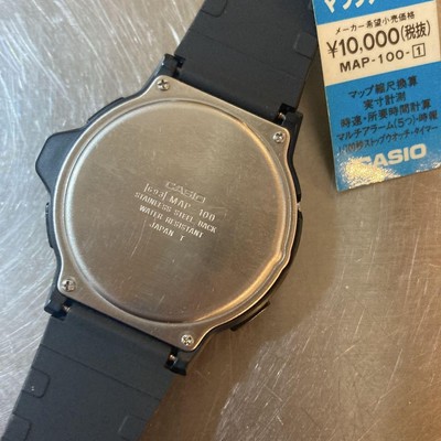 CASIO MAP METER 1989 MAP-100 dead stock