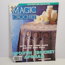 Magic Crochet Magazine August 1999 Issue Number 121 Crafts Patterns