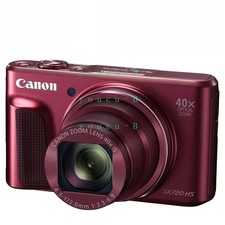Canon PowerShot SX720 HS Digital Camera 20.2MP 40x Optical Zoom Time Lapse Red