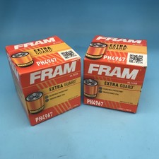 2 Pack FRAM Extra Guard Oil Filter PH4967 New