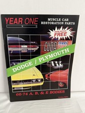 1966 -74 Dodgeplymouth Parts Catalog Large Book R126 Muscle Car Restoration 1966 -74 Dodgeplymouth Parts Catalog Large Book R126 Muscle Car Restoration