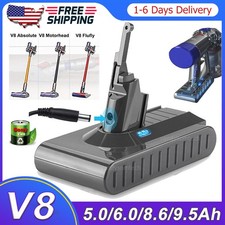 21.6v 9500mAh Battery For Dyson V8 SV10 Absolute V8 Animal Motorhead 967834-02
