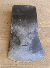 Vintage Single Bit Axe Head with Phantom Bevels Marked Railroad, 3 lb. 13 oz.