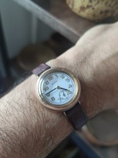 Montre CYMA Or 9K "Hermetic" - Brevet Jean Finger (1920s) - Trench Watch