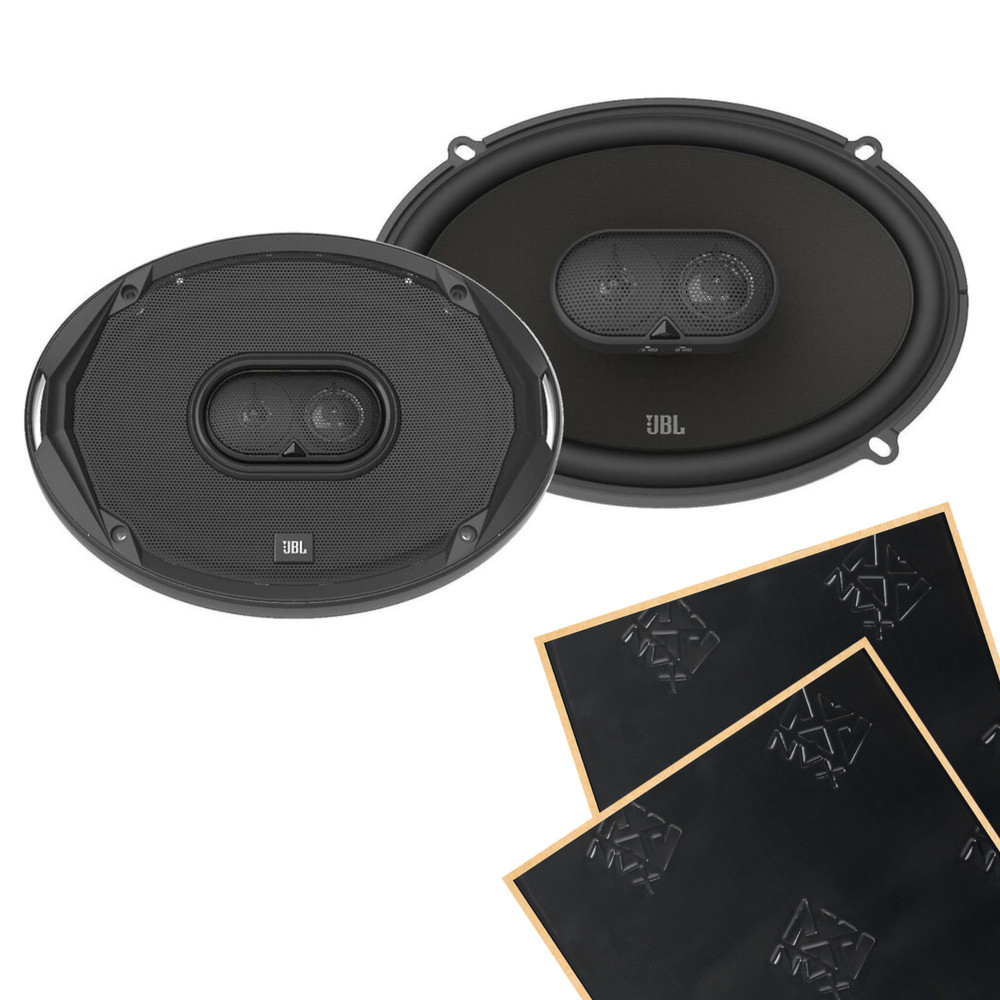 3-полосный коаксиальный динамик JBL Stadium 962M мощностью 240 Вт RMS 6x9 Демпфирование звука 5169000₽