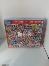The 1990's - White Mountain 1000 Piece Jigsaw Puzzle 24" x 30" Gift Quality
