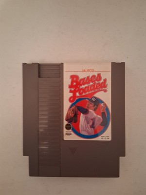 Bases Loaded-NES-Authentic-Tested working-Game only-Read description