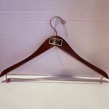 Lee Rowan Mid Century Modern Heavy Wooden Clothes Hanger