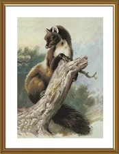 Creative Сross Stitch Embroidery Kit "Predatory beauty" Nova Sloboda