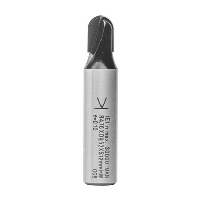 ENT Wasserrinnenfräser HW S12 Z2 R4,76 D9,5mm