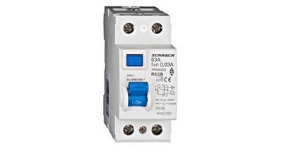 10kA, 63A, 2P, 30mA, AC Serie AMPARO Fehlerstromschalter