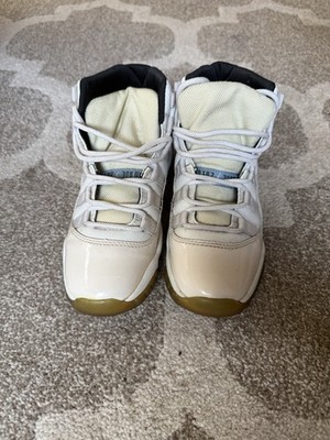 Air Jordan 11 (2003-2005) Sz 3.5Y White/Varsity Royal-Varsity Maize 136045-141