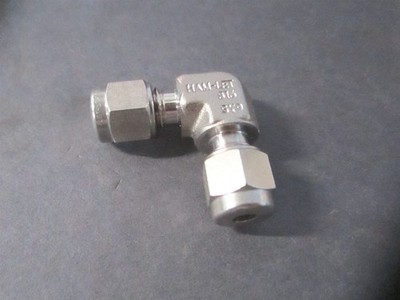 Ham-Let (765L-SS-4MM) 4mm x 4mm Metal Compression Fitting Elbow