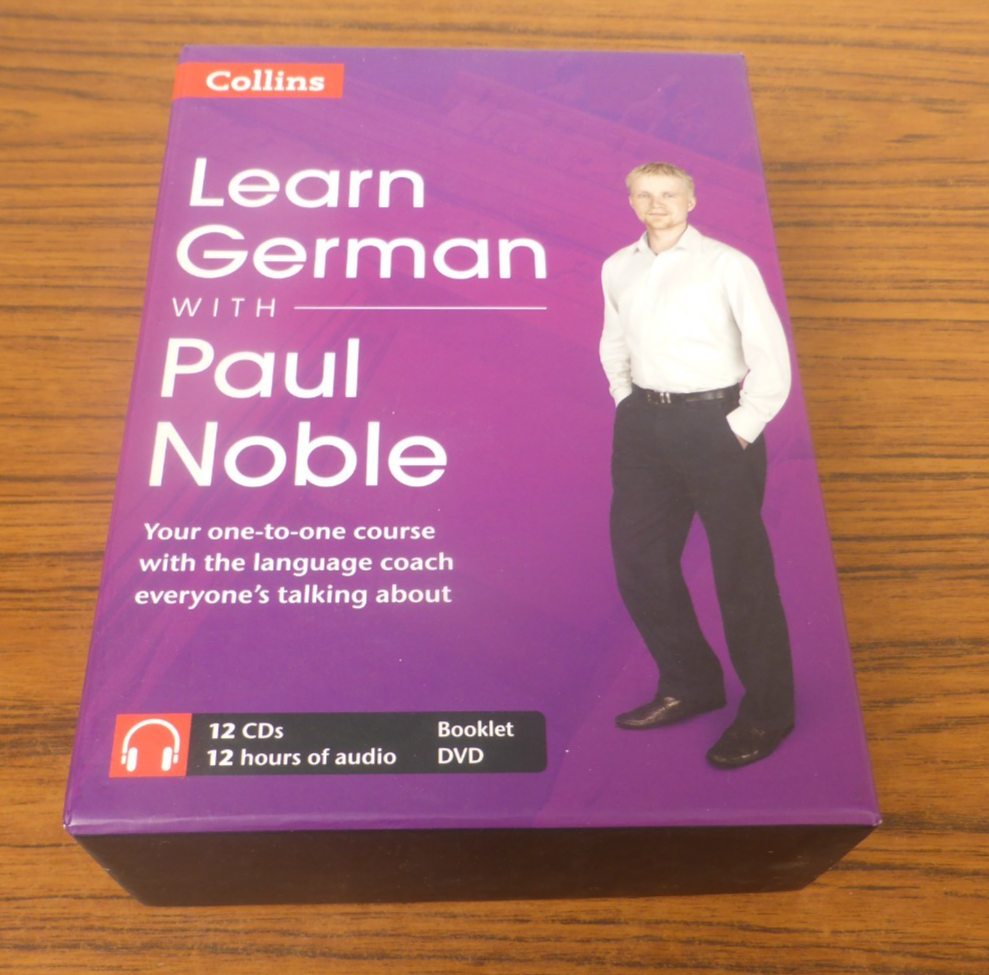 Learn GERMAN with Paul Noble Language Course 12 x AUDIO CD + DVD + Book