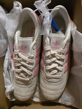 adidas Women's Taekwondo Lace Cream/pink, Women's Size 7.5 NWT And Box- JQ3518